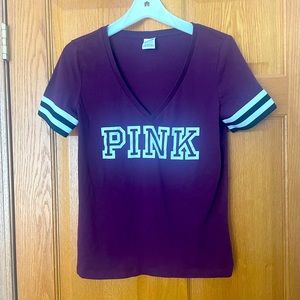 Maroon PINK Tshirt